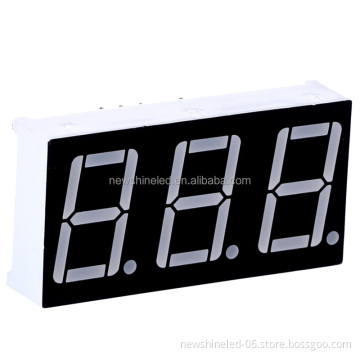 Low Cost Digital Signage: Pure Red 7 Segment LED Display, Three Digit, 0.56 Inch